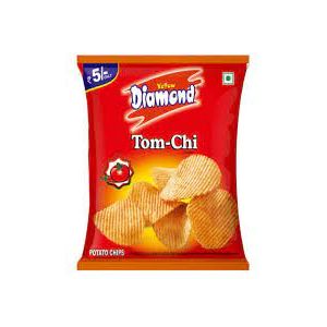 Yellow Diamond Tomchi Chips 15 G Pk14