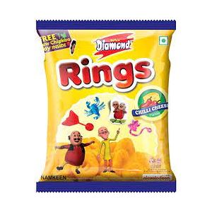 Yellow Diamond Rings Masala 14 G Pk14